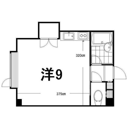 メゾワール裏参道の物件間取画像